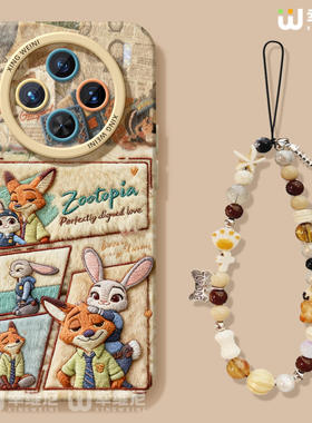 适用vivox300pro手机壳x100s疯狂动物城x80硅胶x70全包狐狸x90pro+新款x200promini尼克朱迪pro+软x60外x200s