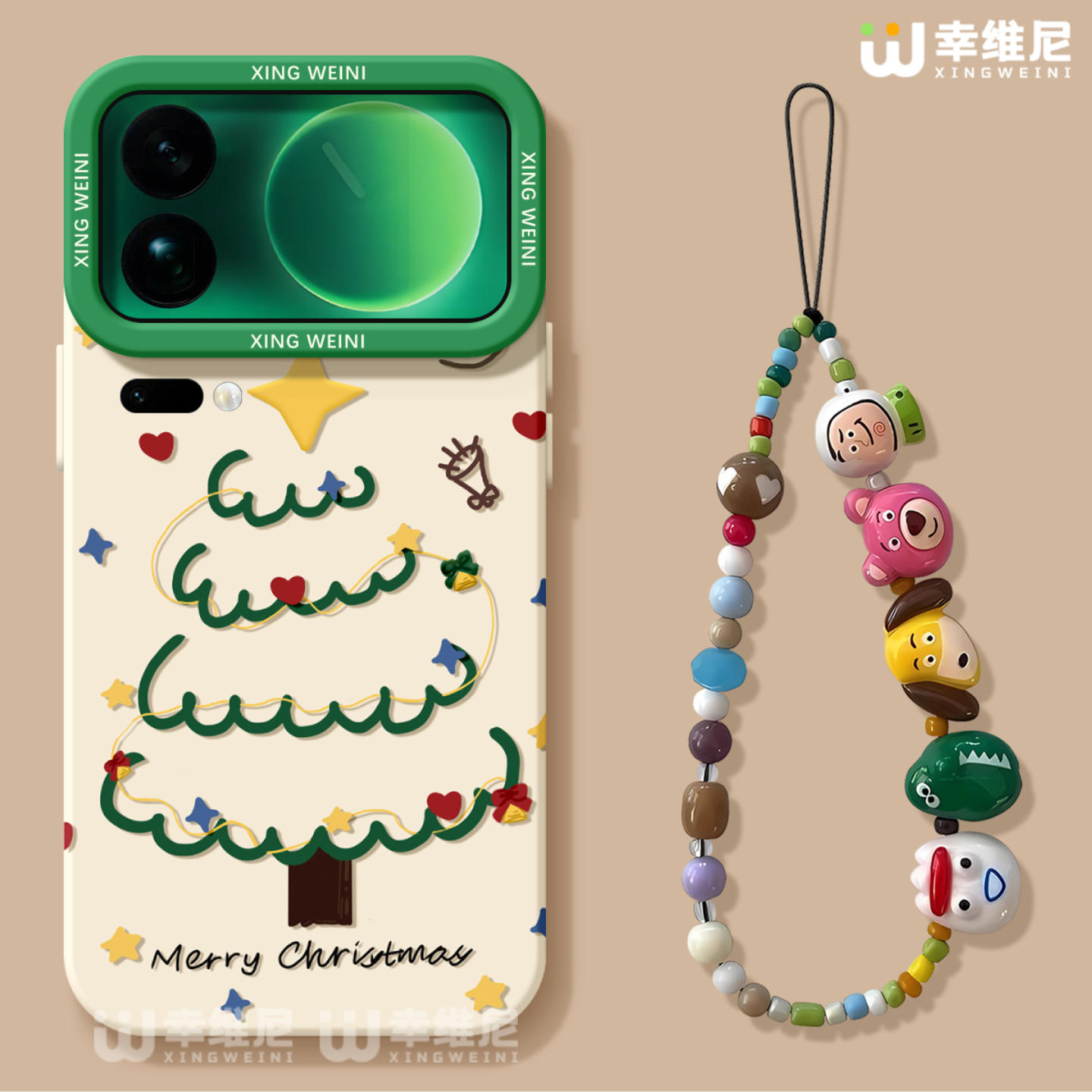 适用小米17promax手机壳女15spro保护套新款14ultra全包防摔13pro硅胶11青春10por平安圣诞树12sultra软civi5