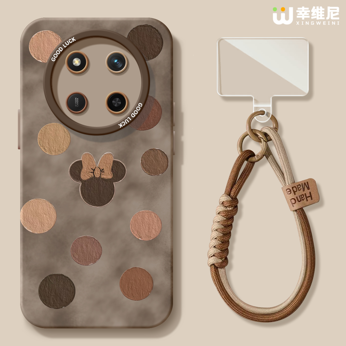 适用荣耀x70手机壳女款x60i保护套v40硅胶x40gt全包防摔50华为X50GT新款x60i可爱外壳v30波点米奇x50i软壳x30