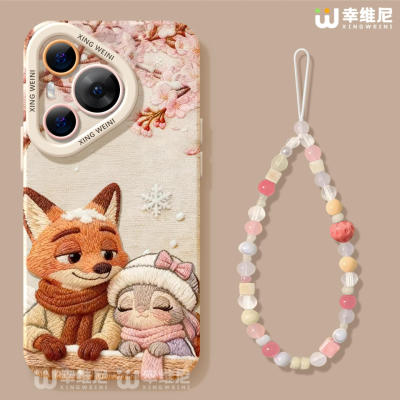 适用华为Pura80手机壳疯狂动物城pura70pro尼克p40新款ultra硅胶30兔子50pro全包p70朱迪p60art软p50外p80pro