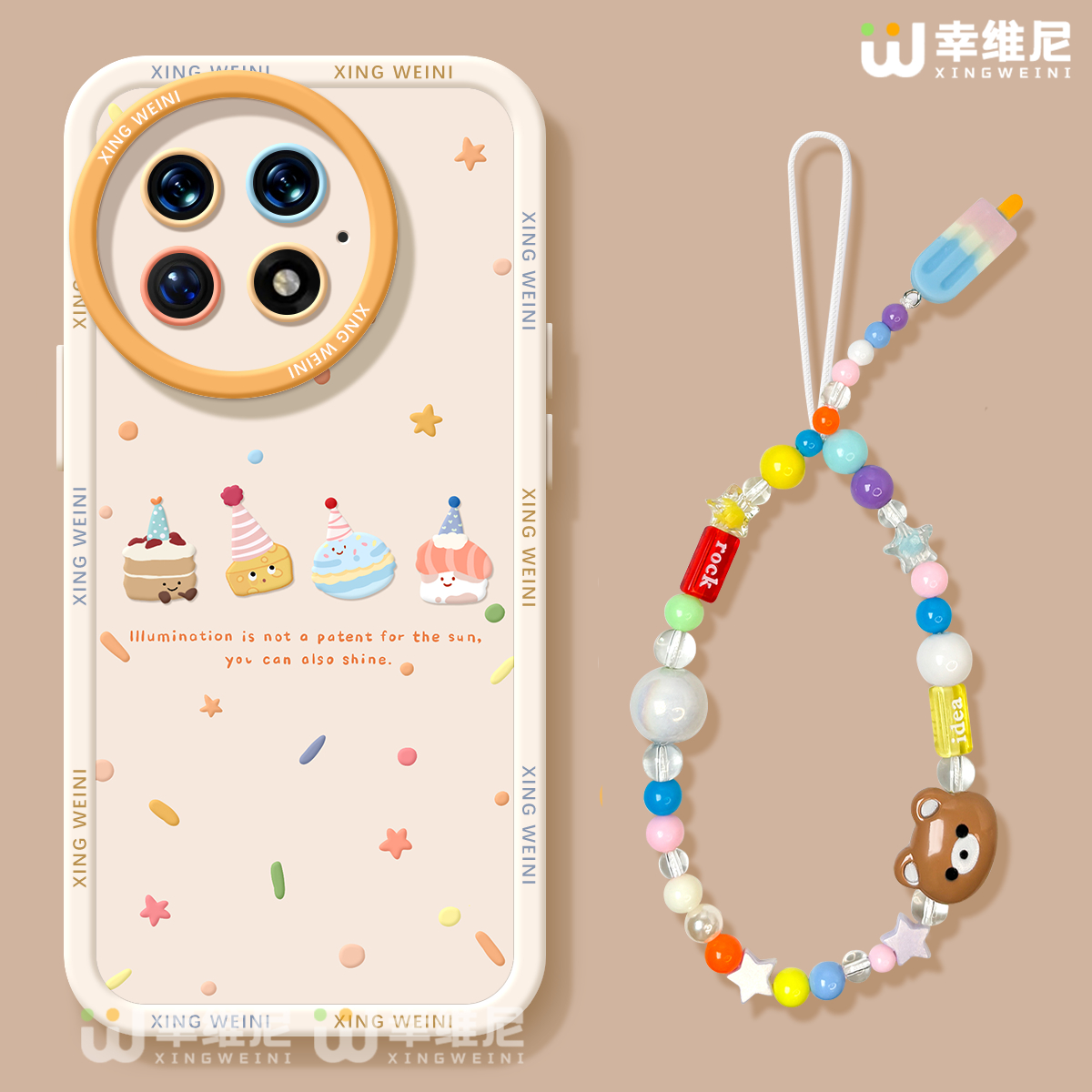 适用一加13T手机壳女款1+12保护套硅胶一加10全包ace5防摔9pro外壳9rt可爱蛋糕ace3新款1+10pro软壳ace竞速版