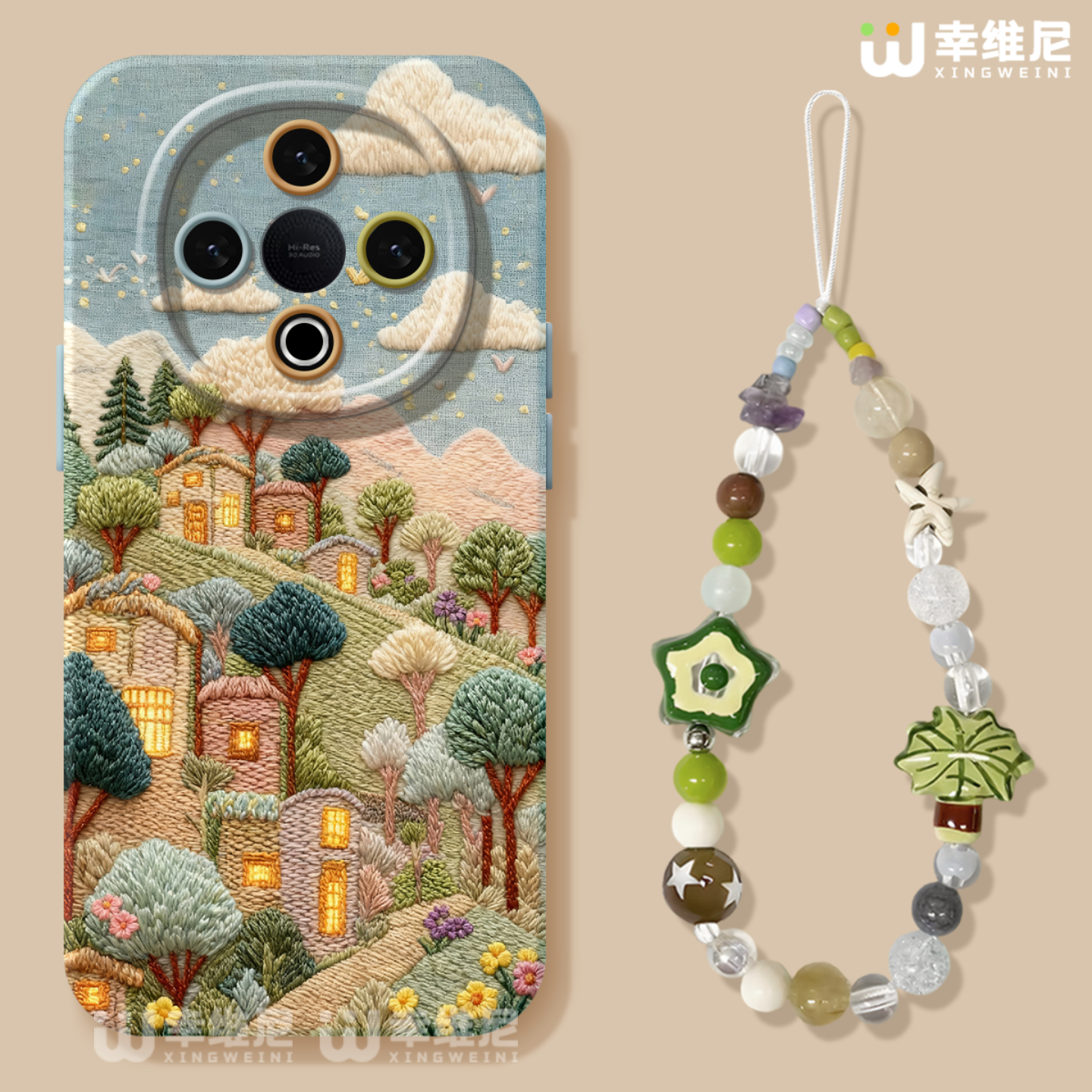 适用vivoY500手机壳女y300pro保护套手绳y95硅胶GT软vivoy97全包防摔y200i外壳y19童话屋y33s新款y35高级y100