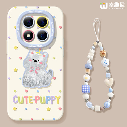 适用红米note15pro手机壳女款note14保护套小米note13硅胶Turbo4防摔12pro全包note11/10西高地软12turbo卡通