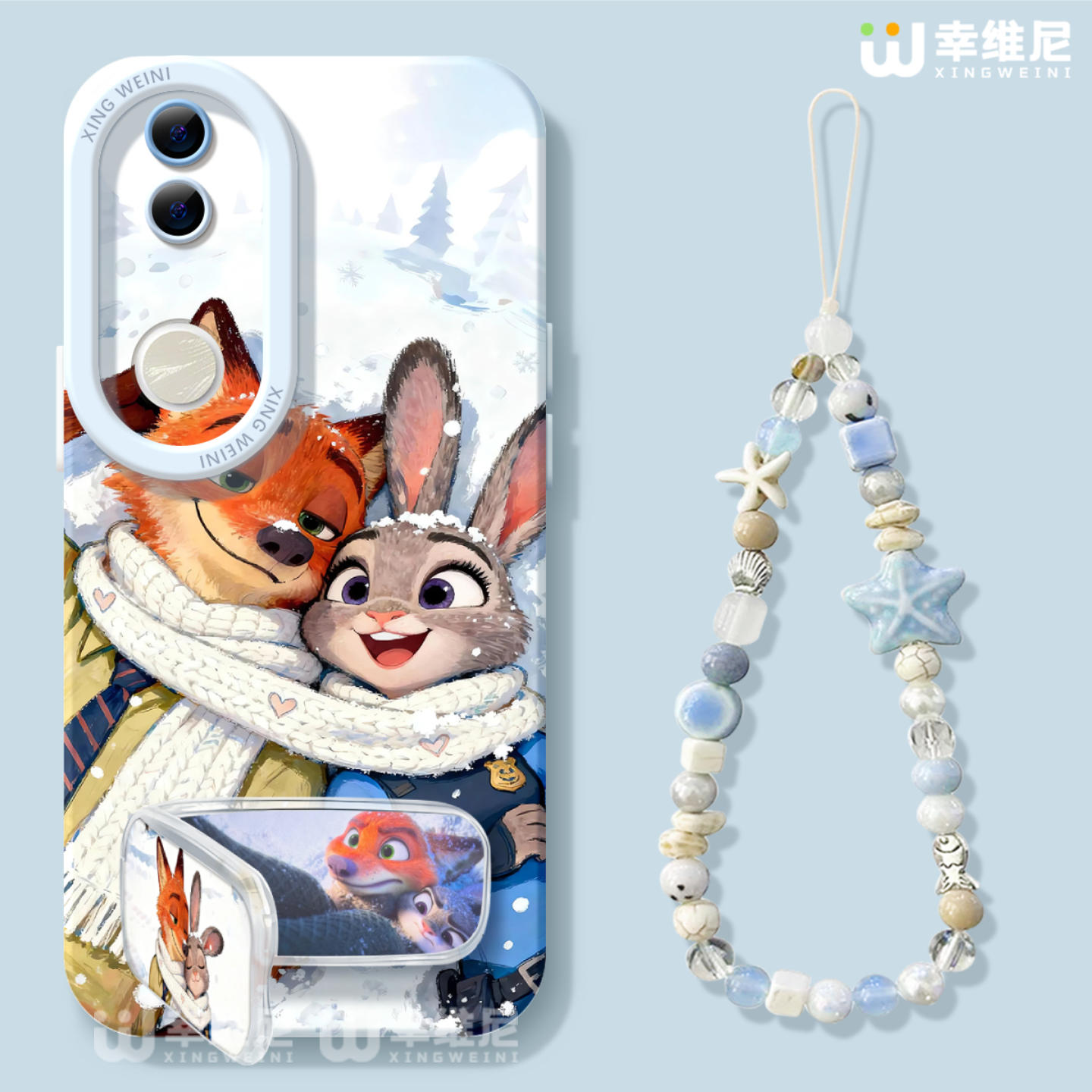 适用vivos30promini手机壳vivo秋冬s20pro尼克s18e全包s19疯狂动物城s16s15s12硅胶s10软s17外壳s9朱迪s7新款