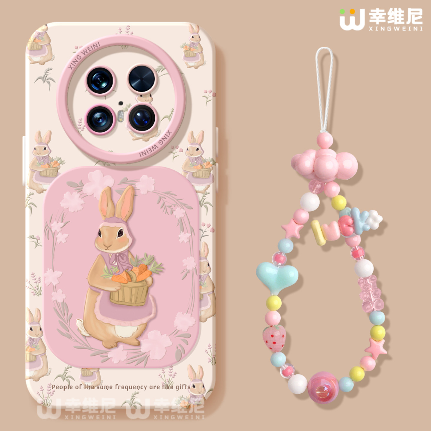 适用华为mate80pro手机壳小众mate70air保护套30硅胶全包mate60RS新款40por软壳meta50e花朵兔子mate80promax