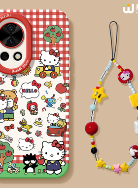 适用华为nova15手机壳女款nova13pro保护套novo12全包11硅胶9/8/7防摔10se活力版ultra凯蒂KT猫hi软nova14pro