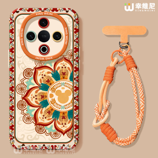 适用vivoY500手机壳女款 y35高级y100 y300pro保护套y95硅胶GT软vivoy97全包防摔y200i外壳y19敦煌艺术y33s新款