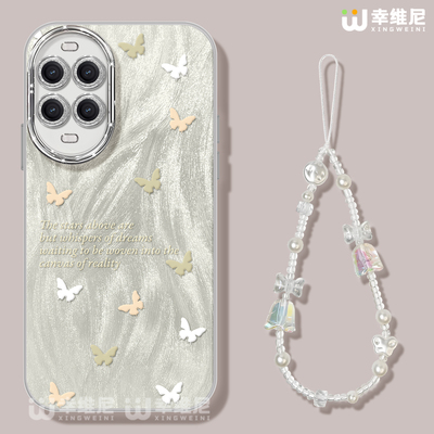 ins风适用华为nova14手机壳女款nova12pro保护套全包novo11镜头膜9防摔7se活力版12蝴蝶6/5硬壳10外nova13pro