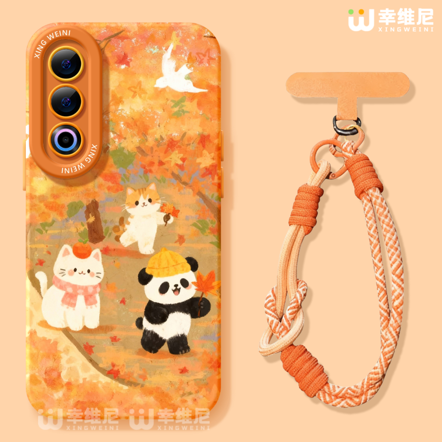 适用魅族21手机壳女款魅族21pro保护套软硅胶21Note全包防摔枫叶熊猫20新款MEIZU网红小众魅族note16Pro外壳