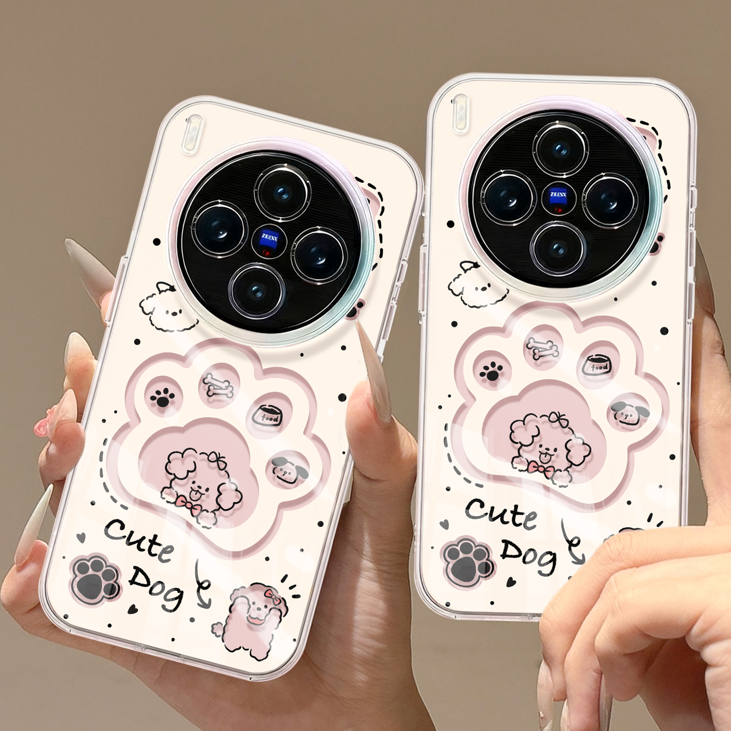 适用vivox300pro手机壳x200s保护套x100pro硅胶vivo全包防摔x90新款小猫爪子promini女款pro软x60透明x300por