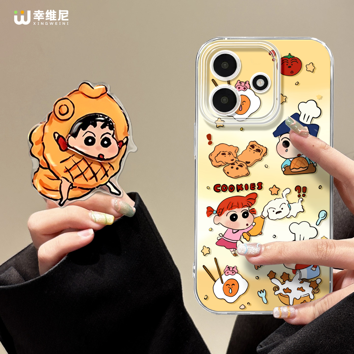 适用红米note15pro手机壳女款note14保护套小米note13防摔Turbo5美食小新10pro全包note9透明12turbo硅胶软壳