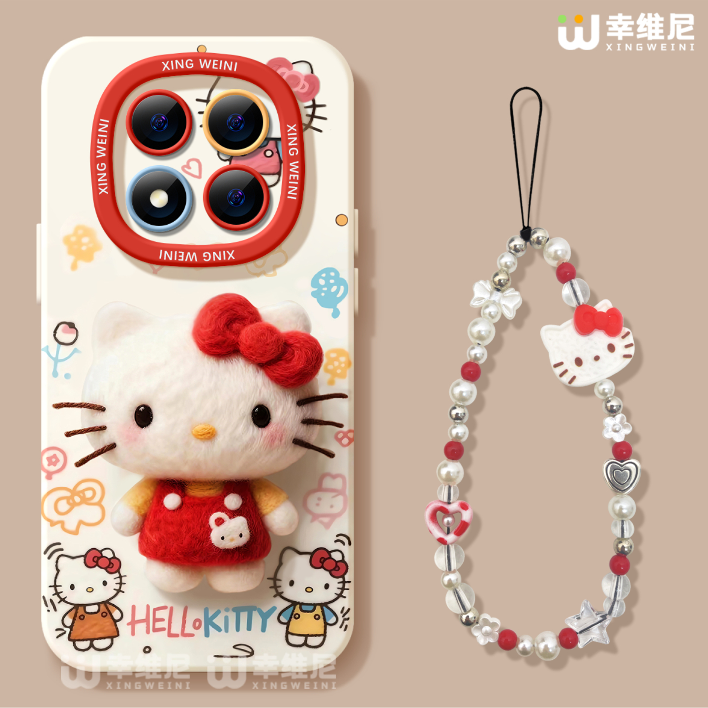 适用红米note15pro手机壳女note14保护套小米note13硅胶Turbo4防摔112pro全包note10软11可爱凯蒂猫12turbo外