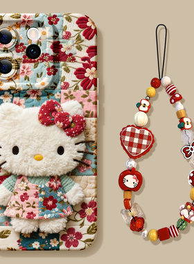 KT猫适用opporeno15手机壳女款reno13pro保护套12全包11pro硅胶9/8/6防摔reno7se挂绳oppo软壳5pro卡通reno14