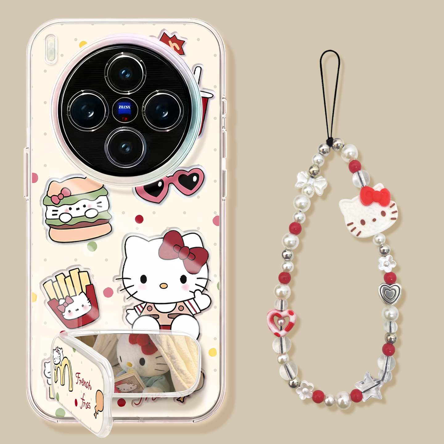 适用vivoX300手机壳新款X300pro系列高级vivo x300保护套X100加ultra全包s30透明s19硅胶x200promini外壳kt猫