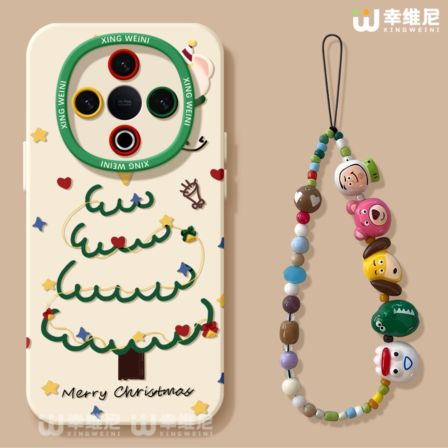 适用vivoY500手机壳女y300pro保护套y95硅胶GT软vivoy97全包防摔y200i外壳y19平安圣诞树y33s新款y35卡通y100