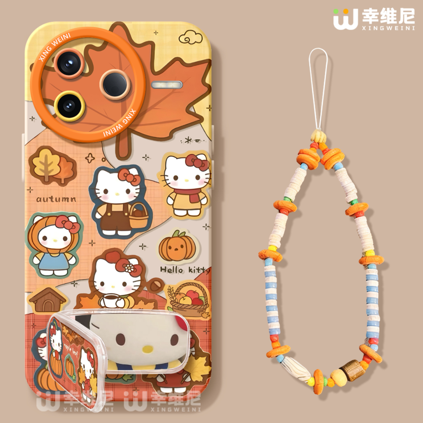 适用红米k90手机壳女款k70pro保护套小米k60全包硅胶k80至尊版redmi防摔卡通k40s秋日kt猫软外壳k50电竞版k30