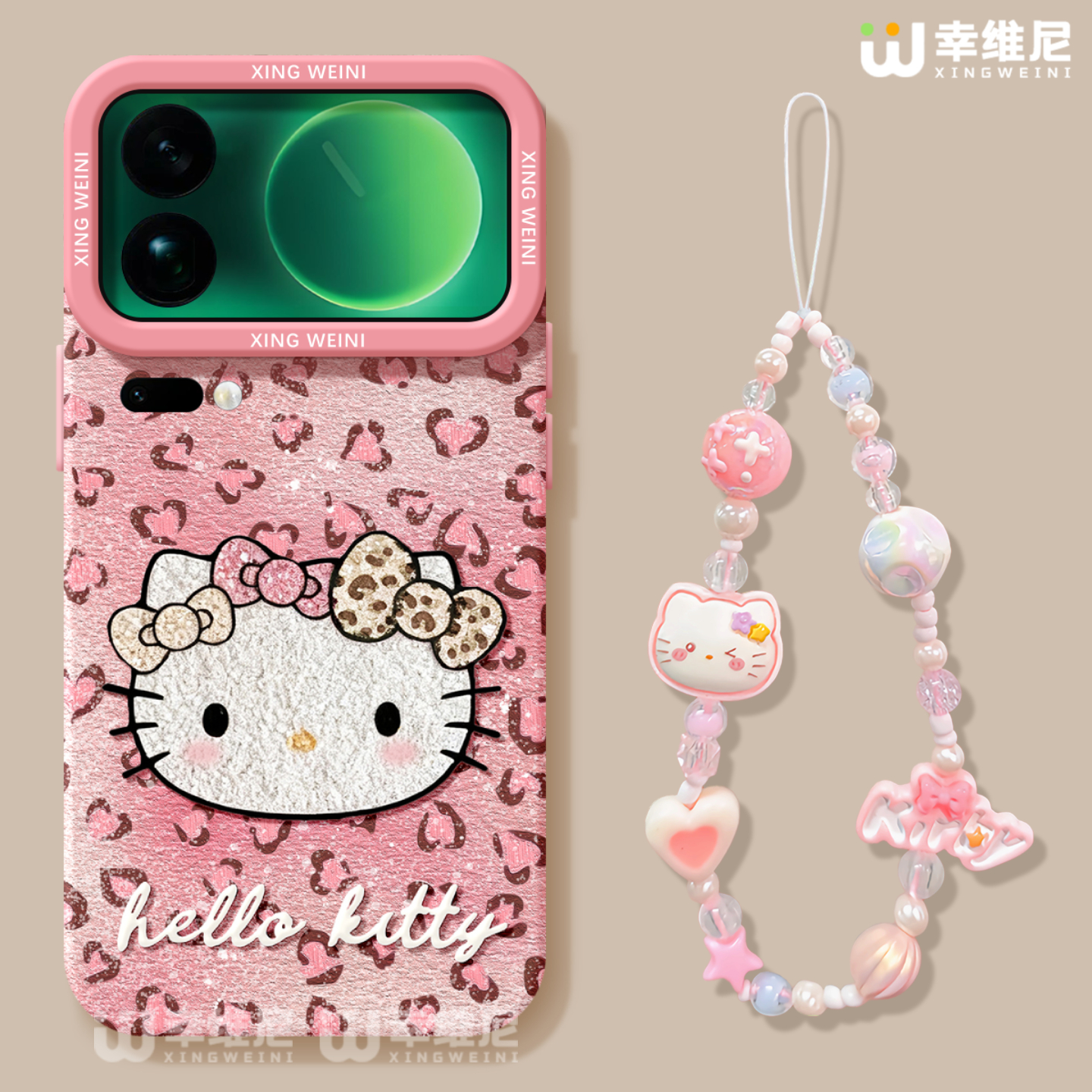 适用小米17promax手机壳女15spro保护套新款14ultra全包防摔13pro硅胶11青春10por粉豹纹kt猫12sultra软civi5