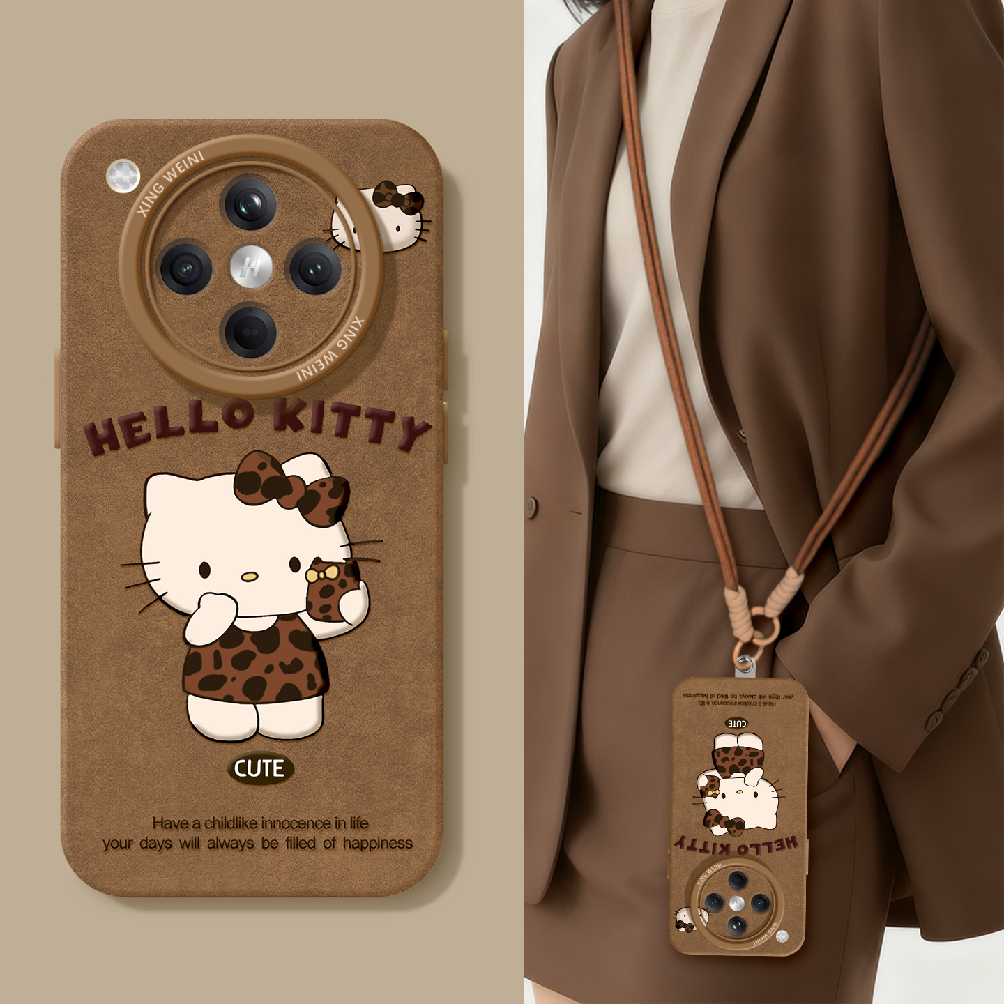 适用oppofindx9手机壳秋冬kt猫findx8spro保护套硅胶x7ultra全包防摔x6新款x5卡通oppo女款x8ULTRA软k13turbo