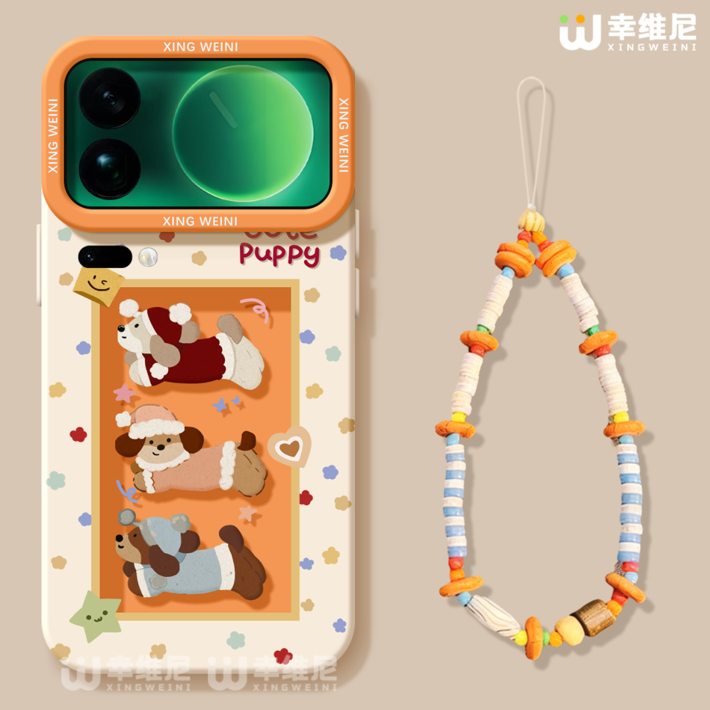 适用小米17promax手机壳女款15spro保护套新款14ultra全包防摔13pro硅胶11青春10por圣诞小狗12sultra软civi5