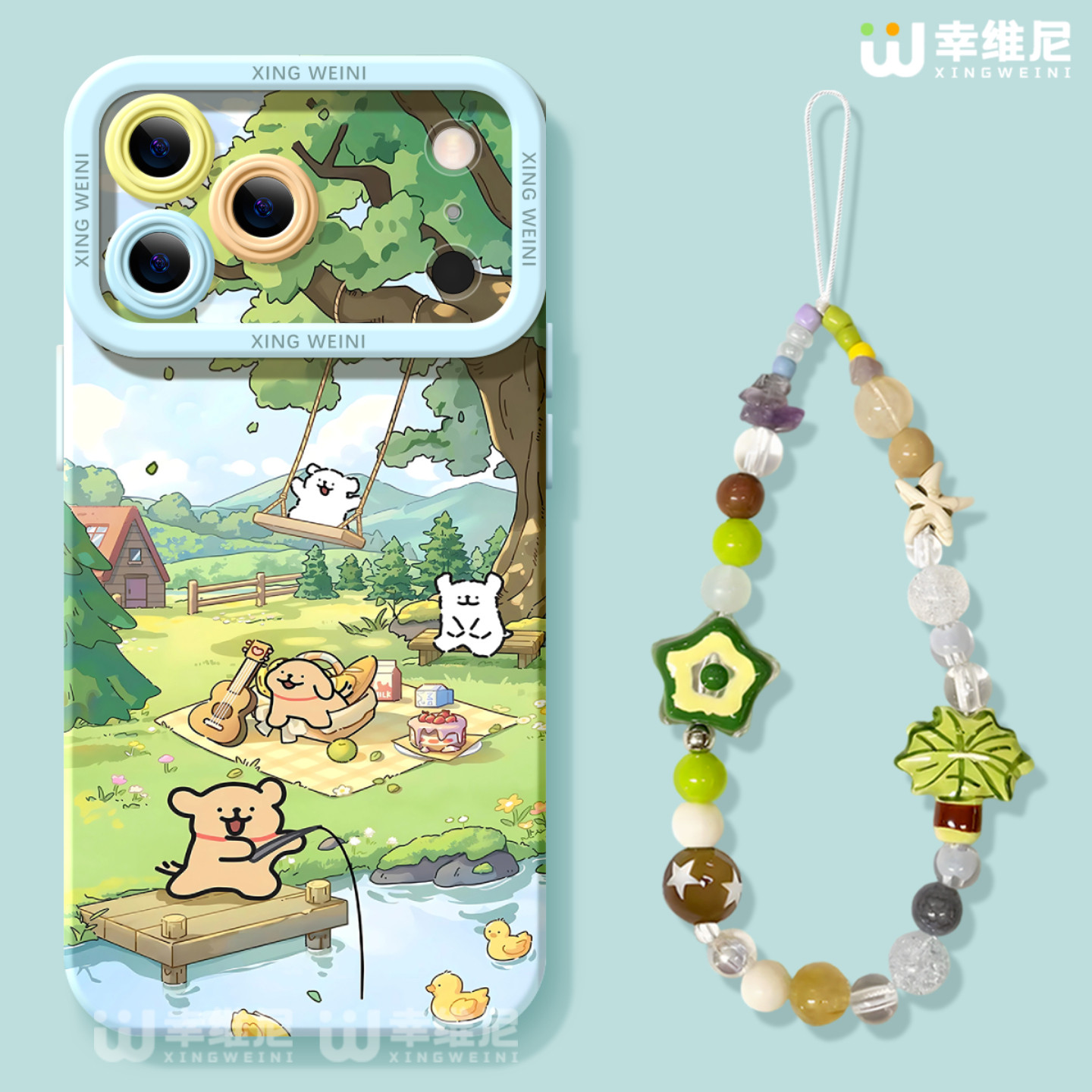 适用苹果17pro手机壳女款iphone16保护套15plus全包14promax夏天小狗11/12软17air外8plus硅胶13pro新款xsmax