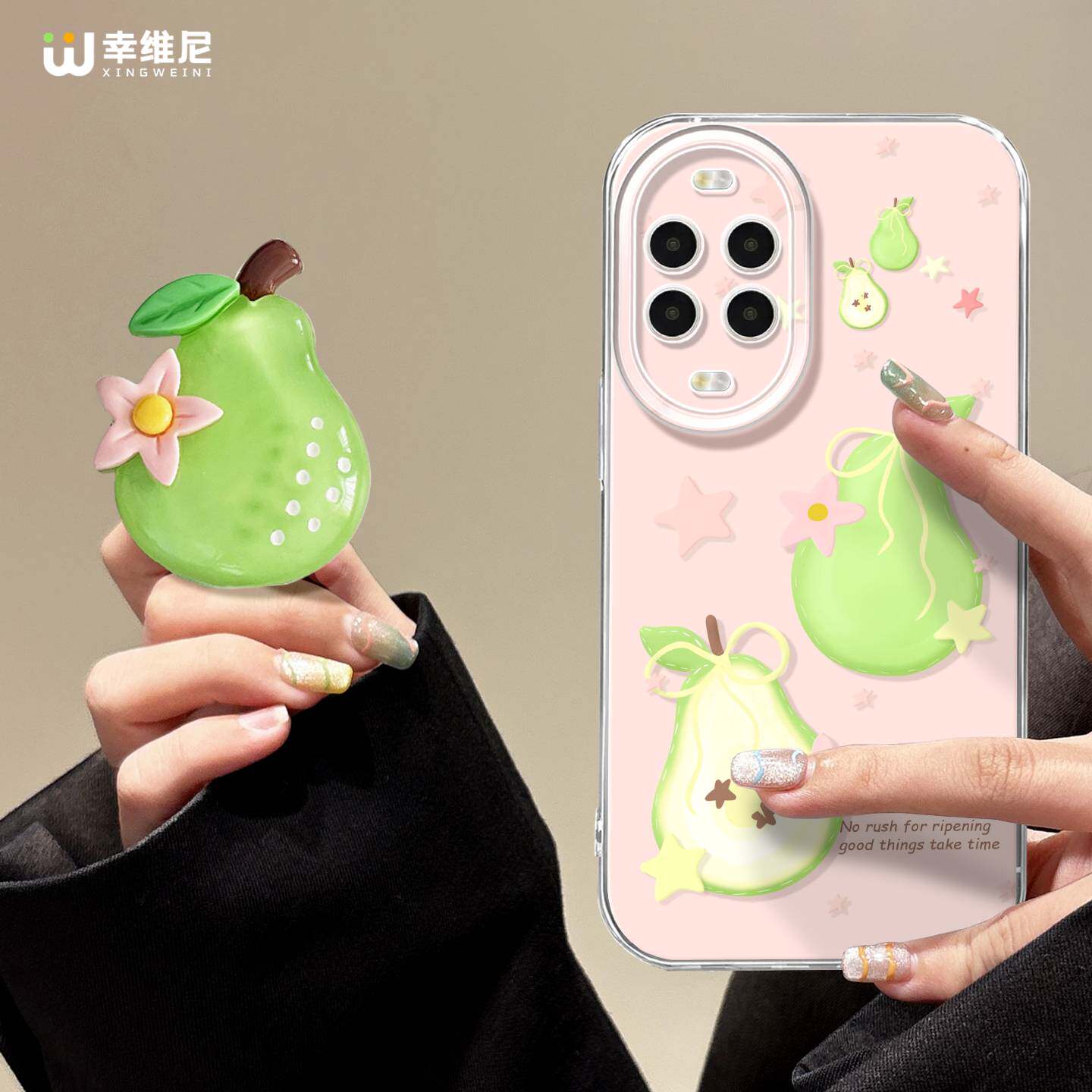适用华为nova15pro手机壳女款nova13pro保护套支架全包novo12硅胶11青梨7se活力版ultra防摔hi9软8透明nova14
