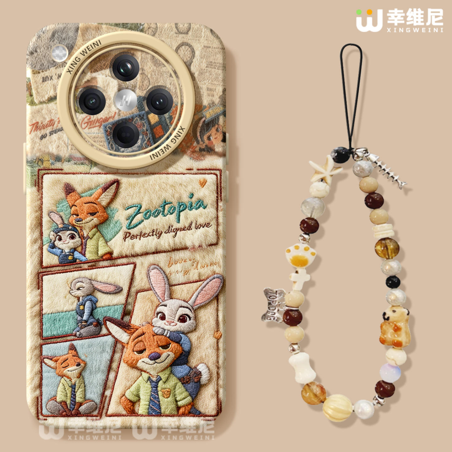 适用oppofindx9手机壳findx8spro疯狂动物城硅胶x7ultra全包狐狸x6新款x5兔子oppo尼克朱迪x8ULTRA软k13turbo