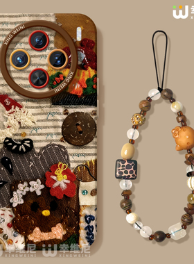 适用vivox300pro手机壳女款x100s保护套x80硅胶x70全包防摔x90pro+新款x200promini咖色小猫pro+软x60外x200s