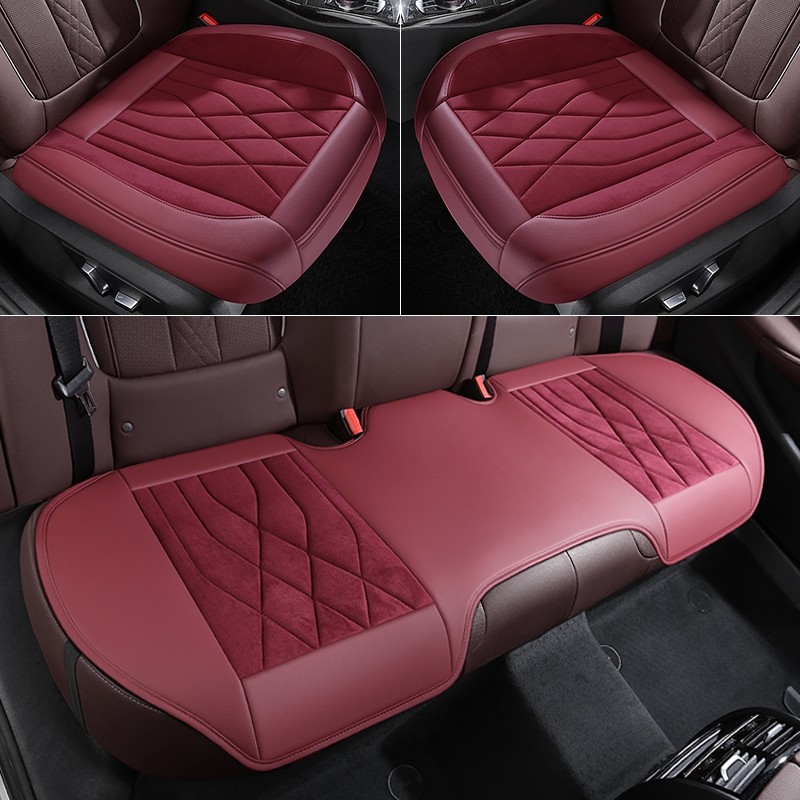 奥迪A6L汽车坐垫夏季A4LA3Q2LQ3Q5L四季通用翻毛皮座套专用座椅套