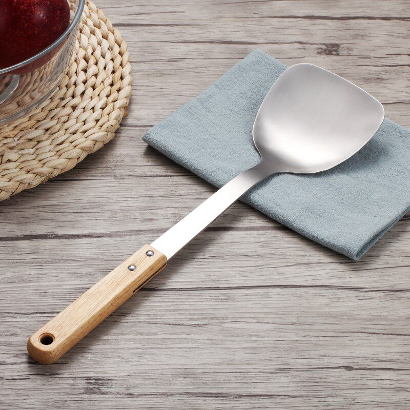 包邮武汉三鲜豆皮工具早点三鲜弯铲刮板刮子漏铲生煎包铲子