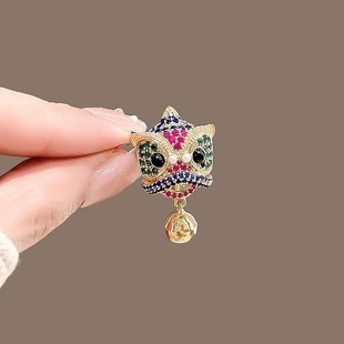 金属结构件 一折专区 奥特莱斯清仓捡漏醒狮铃铛胸针潮outlets