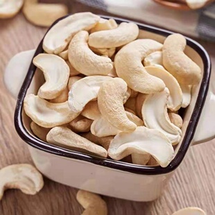 【新货热卖】原味腰果仁碎越南生腰果仁散装熟干果孕妇吃坚果零食