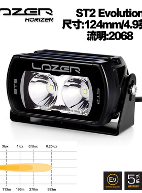 英国进口LAZER ST2 EVOLUTION4.9英寸射灯