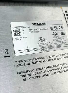 {议价}6AV7863-2TA00-0AA0,橙色新功能完好少量