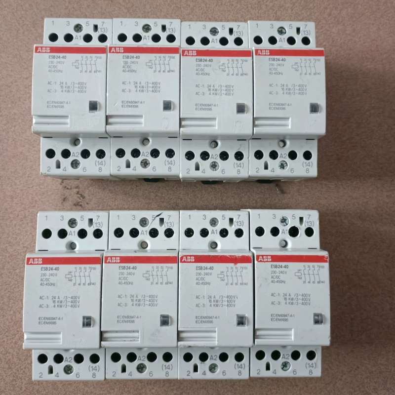 议价：ABB建筑继电器ESB24-40,，成色如图，保正品