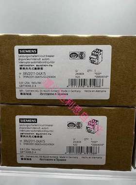 3RV2011-0KA15 塑料外壳式断路器#SIEM