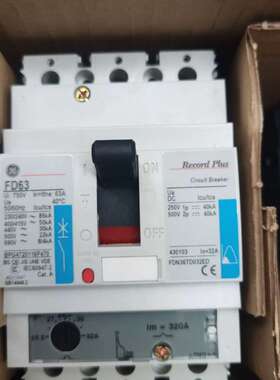 议价：美国GE FD63塑壳断路器，，未使用。标号