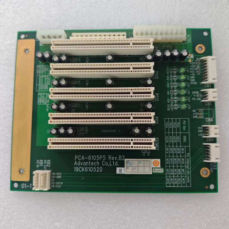 议价：研华工控机底板PCA-6105P5  REV.B2