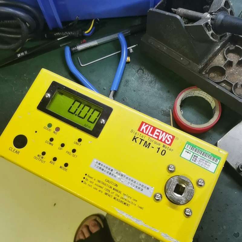 议价：奇力速电批扭力测试仪，开机正常，型号:KTM-10.单主机。