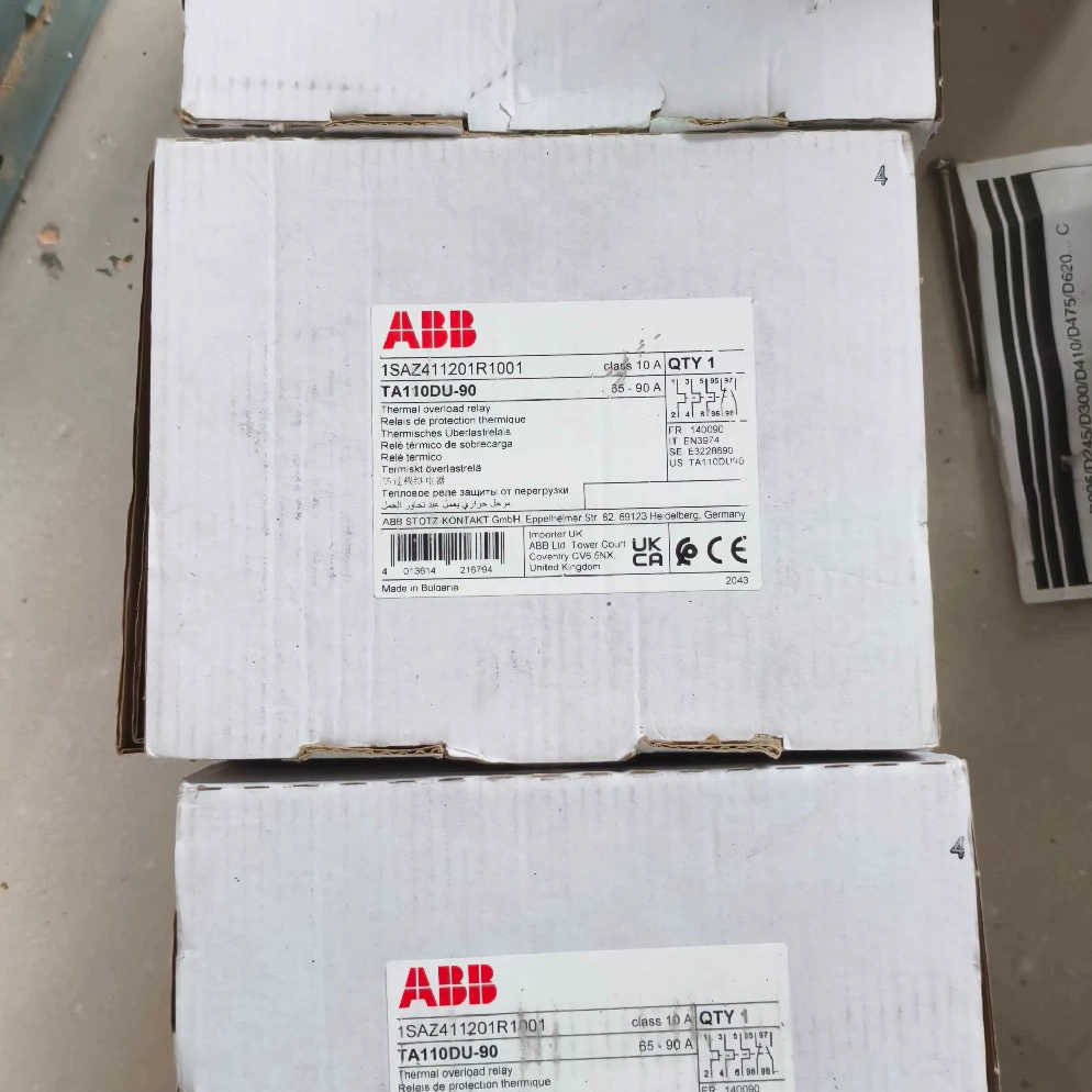 {议价}ABB热过载继电器TA110DU-90，正品，3