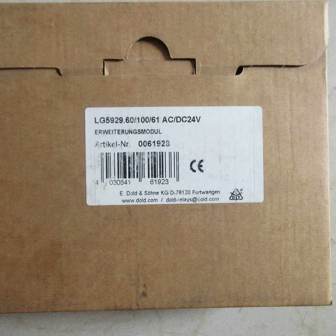 {议价}正品 E.DOLD LG5929.60/100/61  AV/DC24V  实物拍照