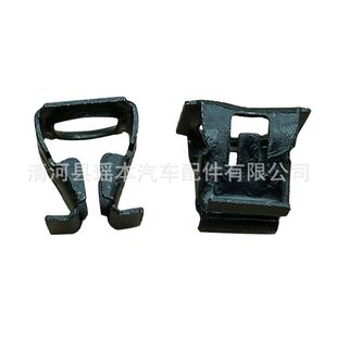 适用奔驰W222 S320 S400S500S600发动机舱水箱盖板铁底座卡扣卡子