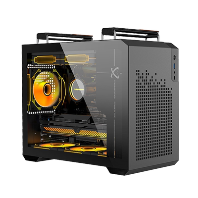 动力火车X300机箱240水冷MATX