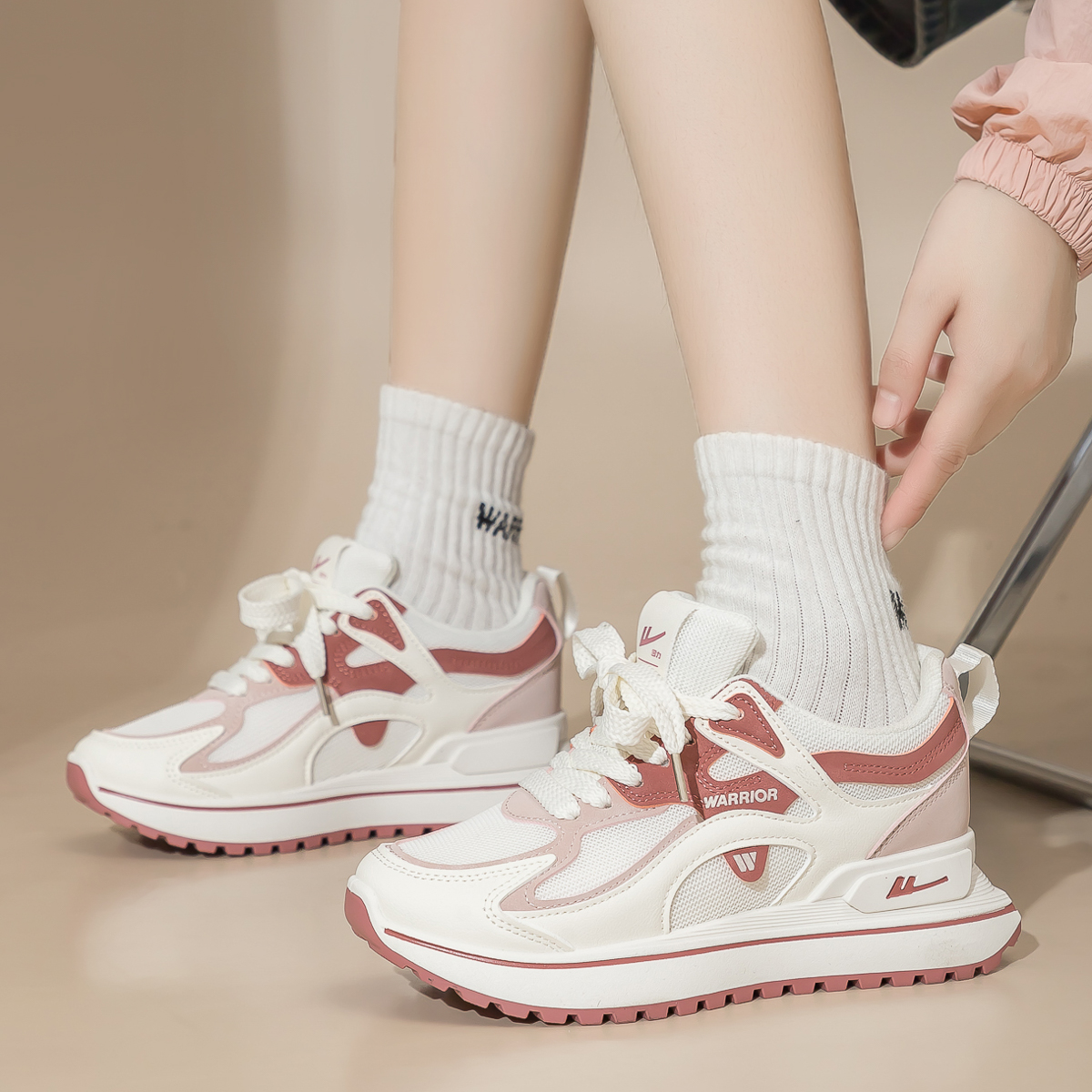 Warrior/回力2025新款休闲老爹鞋