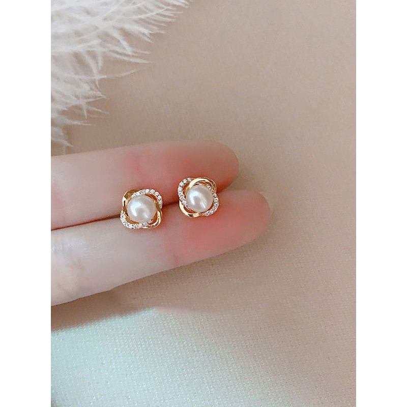 【一折专区】奥特莱斯品牌折扣店撤柜清仓捡漏镶钻珍珠耳钉女配饰