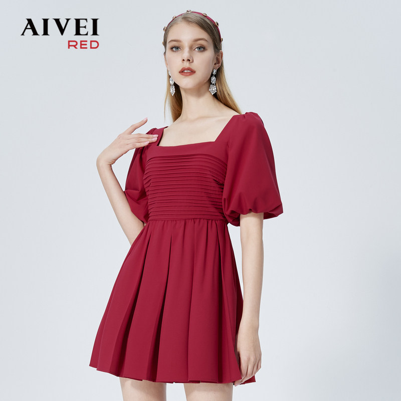 AIVEI欣贺艾薇2022夏季法式
