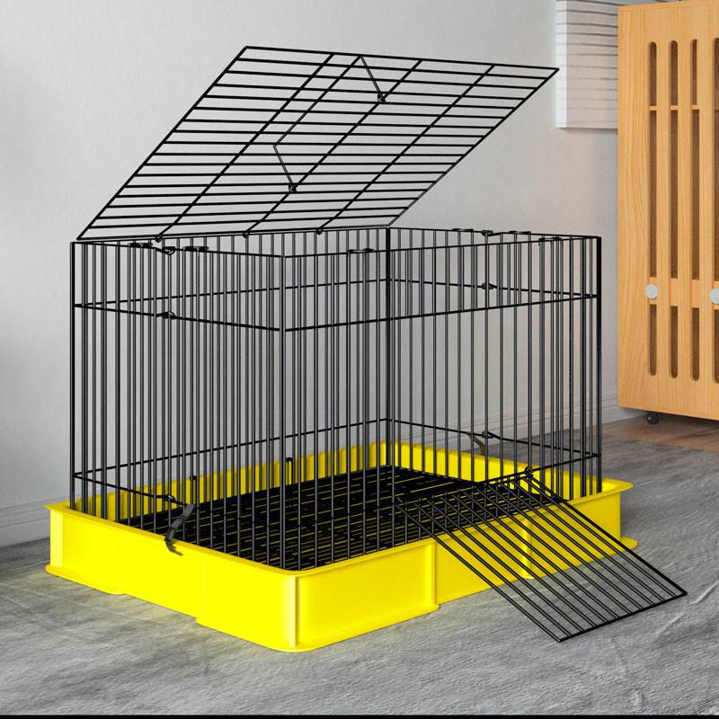 兔笼防喷尿大号兔子窝笼子荷兰猪豚鼠笼自动清粪宠物专用室内家用