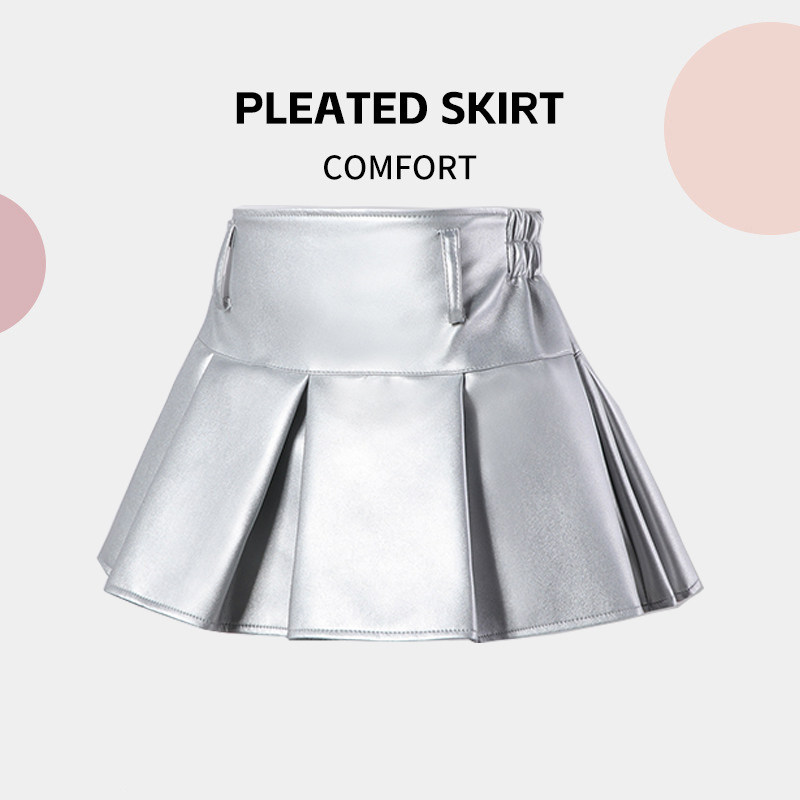 女童皮裙儿童半身裙时髦高腰中大童百褶裙走秀洋气宝宝美式短裙子,童装/婴儿装/亲子装,半身裙,淘宝优惠券,粉丝福利购,淘宝优惠卷