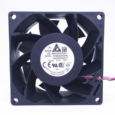 议价台达 FFB0824SHE 8038 24V 0.51A 东芝电梯 变频器散热风扇散