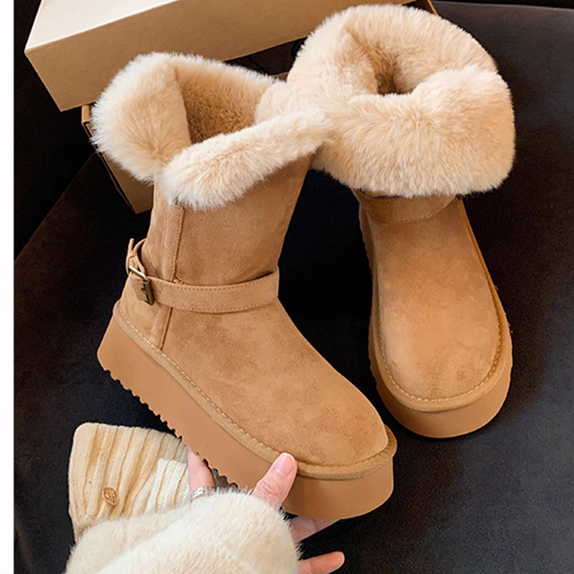 加绒加厚保暖雪地靴女202