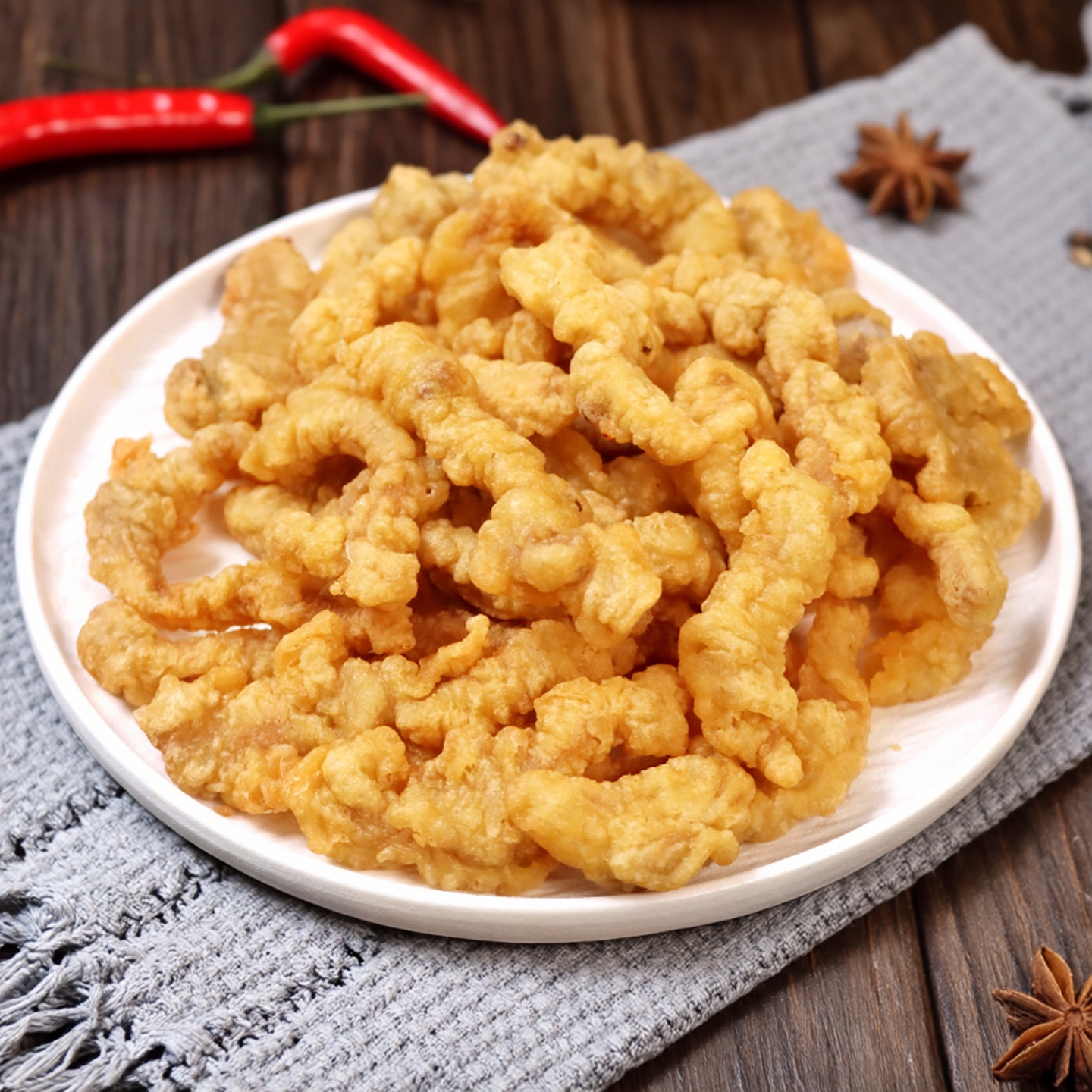 星鲜季商用小酥肉半成品猪肉小吃